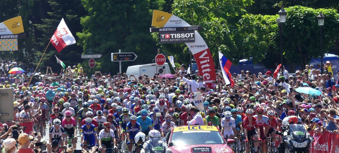 2018 Tour de france Stage 11 Depart in Albertville